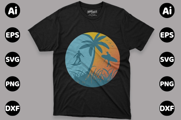 Best selling Summer T-Shirt Design Bundle for commercial use.