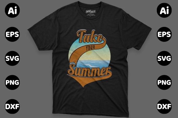 Best selling Summer T-Shirt Design Bundle for commercial use.