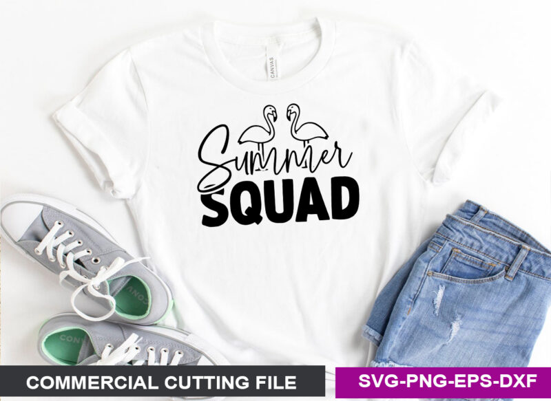 Summer squad SVG