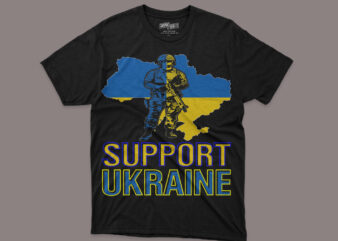 Support ukraine best selling print templates