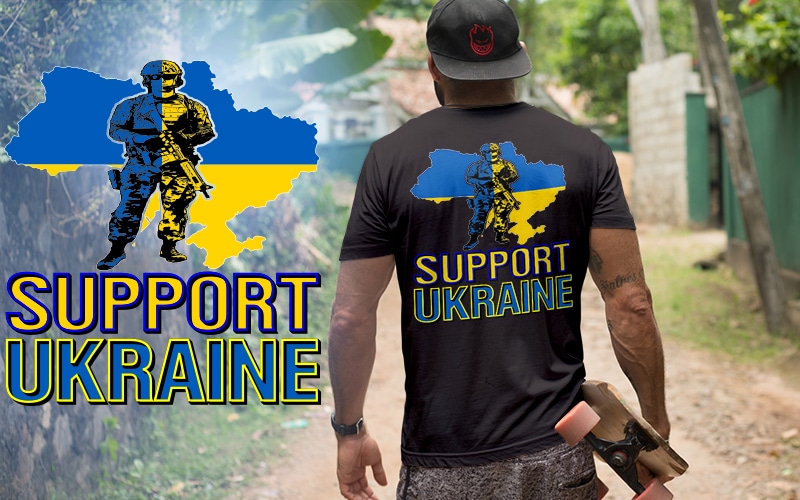 Support Ukraine Best Selling Print Templates