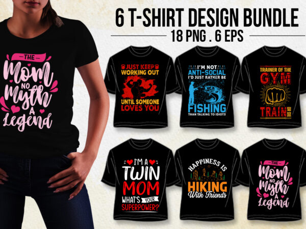 T-shirt design bundle