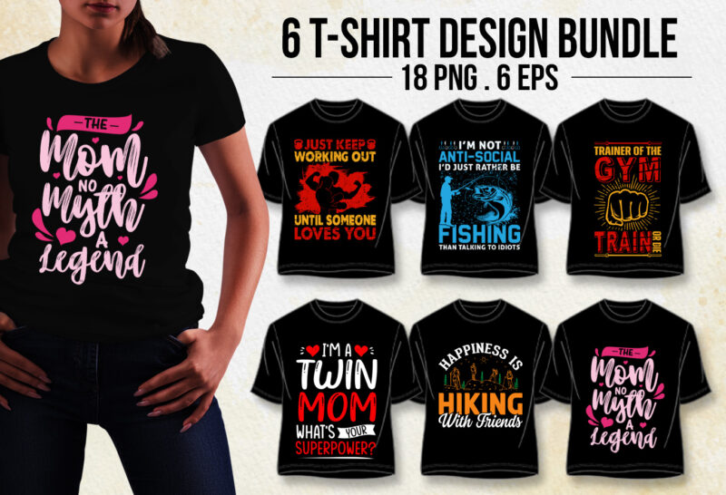 T-Shirt Design Bundle