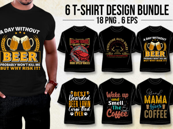 T-shirt design bundle