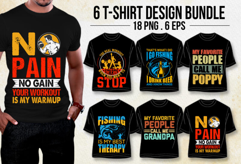 T-Shirt Design Bundle