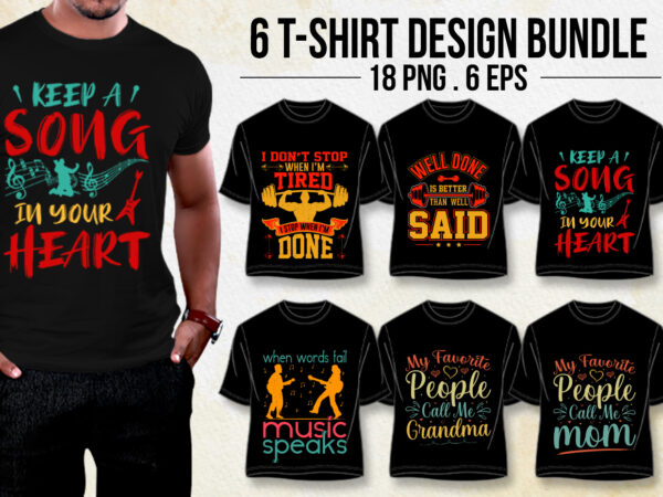 T-shirt design bundle T-shirt design bundle