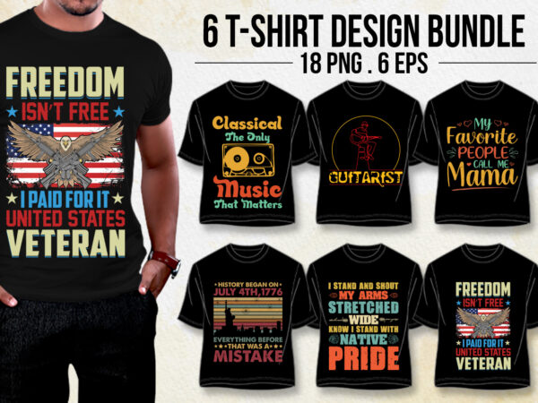 T-shirt design bundle