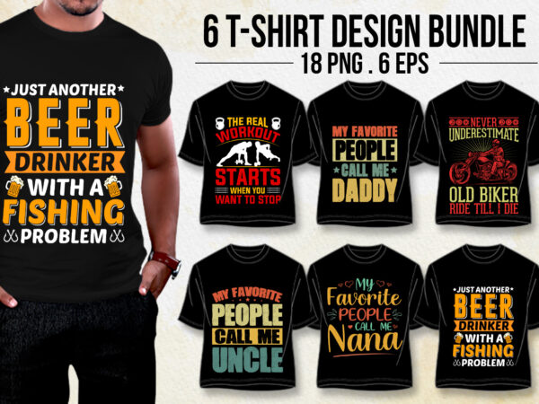 T-shirt design bundle