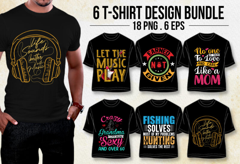 T-Shirt Design Bundle