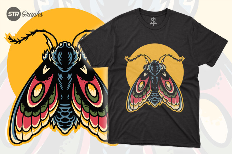 Insect Animal – Retro Style