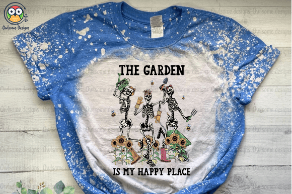 The Garden is My Happy Place T-Shirt Design