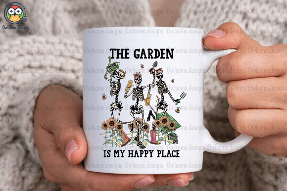 The Garden is My Happy Place T-Shirt Design