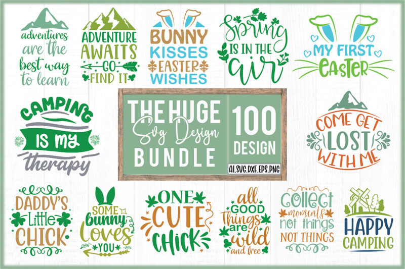 The Huge SVG Design Bundle