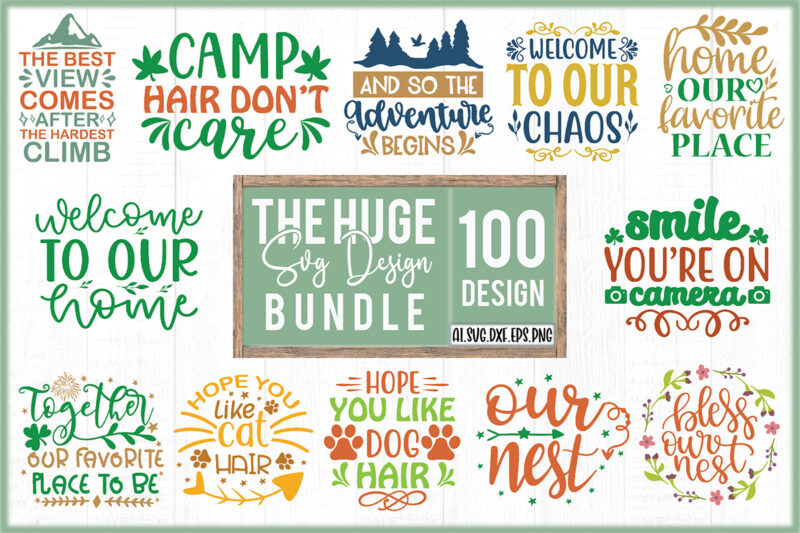 The Huge SVG Design Bundle