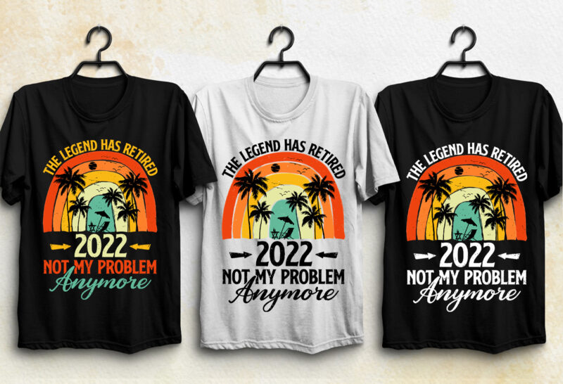 The Legend Has Retired 2022 T-Shirt Design
