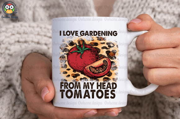 I Love Gardening T-Shirt Design