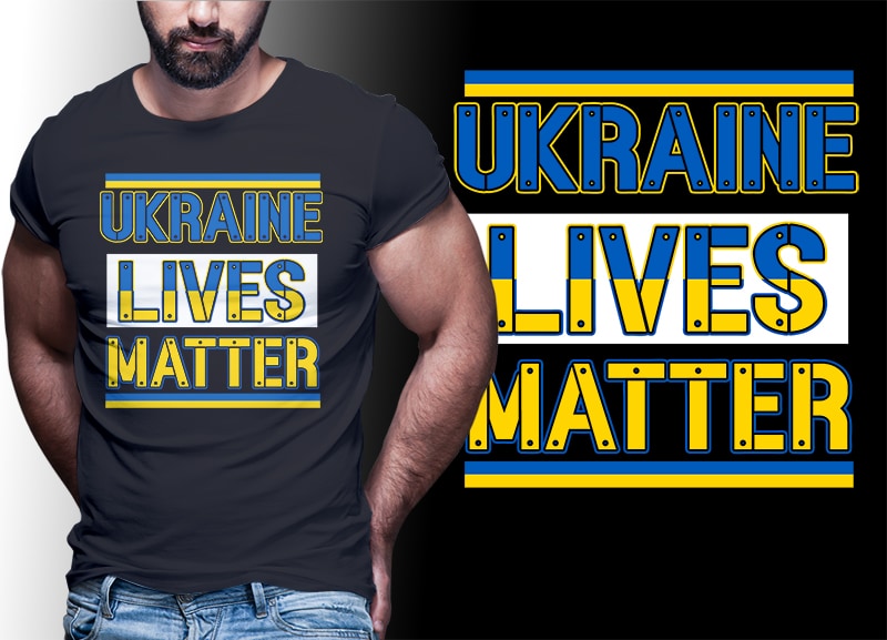 49 Ukraine Tshirt Design Bundle Editable