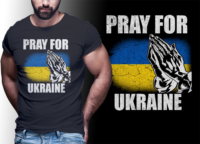 49 Ukraine Tshirt Design Bundle Editable