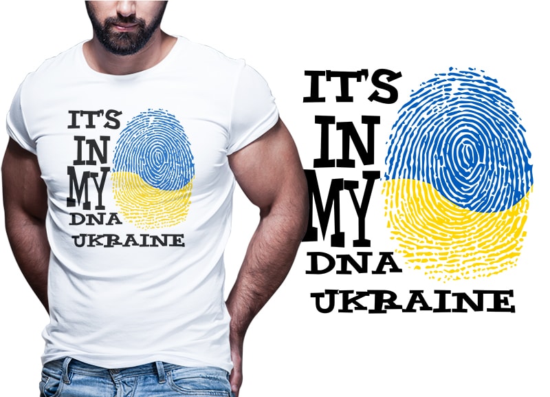 49 Ukraine Tshirt Design Bundle Editable