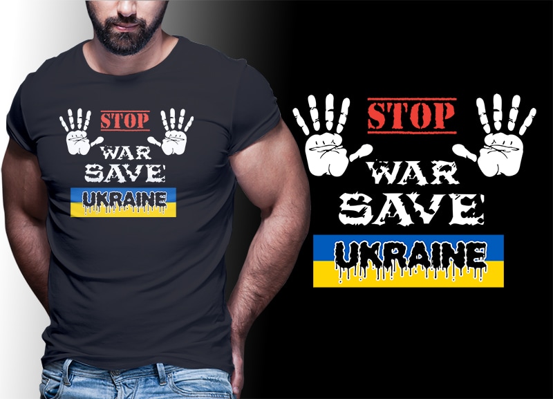 49 Ukraine Tshirt Design Bundle Editable