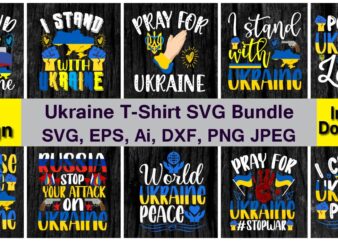 Ukraine T-Shirt PNG & SVG Vector 20 t-shirt design bundle, for print-ready t-shirts design, SVG eps, png files for cutting machines, and print t-shirt Design for best sale t-shirt design,