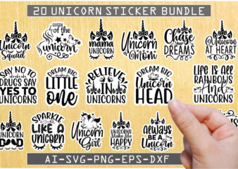 Unicorn Sticker Bundle