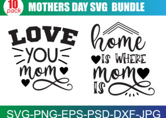 Mama SVG Bundle, Mommy and Me svg, Mini me, Mom Life, Girl mom svg, Boy mom svg, Mom Shirt, Mother’s Day, Cut Files for Cricut, Silhouette