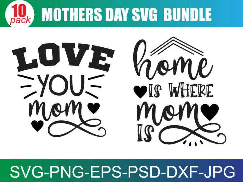 Mama SVG Bundle, Mommy and Me svg, Mini me, Mom Life, Girl mom svg, Boy mom svg, Mom Shirt, Mother’s Day, Cut Files for Cricut, Silhouette