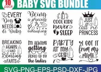 Baby SVG Bundle, Baby Shower SVG, Newborn SVG Bundle, Baby Quote Bundle, Cute Baby Saying svg, Funny Baby svg, Baby Girl, Baby Boy, Cut File t shirt template
