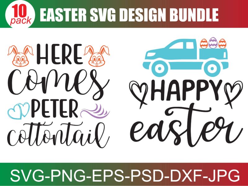 Easter bundle SVG Bundle – Easter shirt SVG for Cricut – Popular Easter bundle SVG bundle – Digital Download