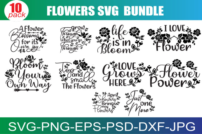 Flower SVG Bundle , Spring Bundle SVG File, Shed SVG File, Garden, Cricut, Silhouette, Cut Files, Digital, Instant Download