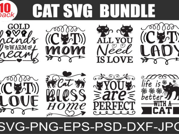 Funny cats quotes svg bundle, cats bundle svg, cat lover svg, cat owner svg, pets loving svg, cut file cricut, silhouette cat dxf t shirt graphic design