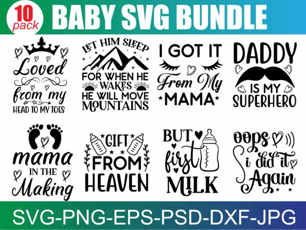 Baby svg bundle, baby shower svg, newborn svg bundle, baby quote bundle, cute baby saying svg, funny baby svg, baby girl, baby boy, cut file t shirt template