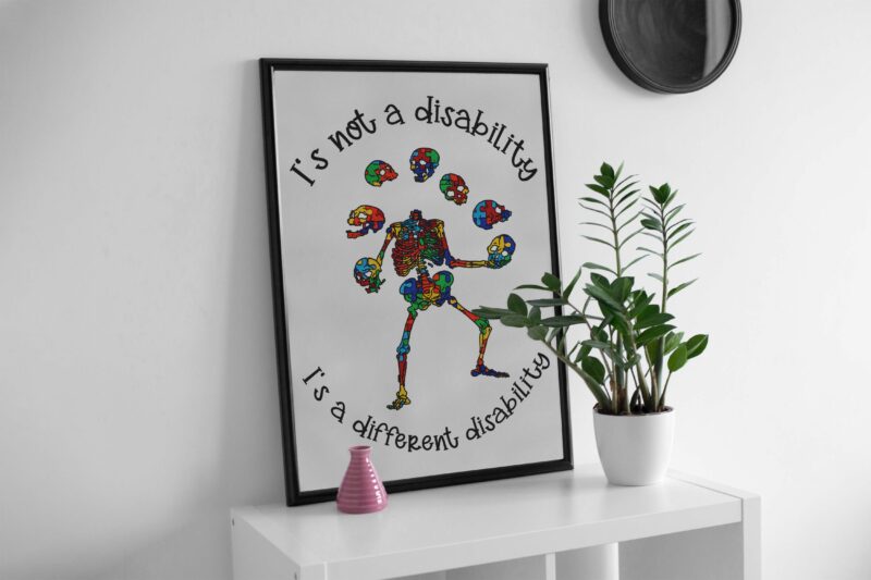 Is A Different Disability Tshirt Design