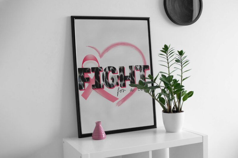 Fight For A Cure Tshirt Design