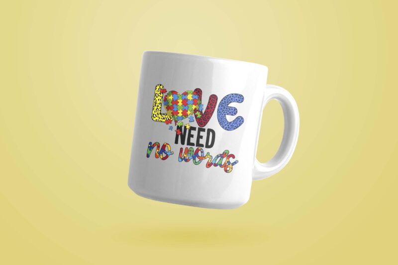 Love Need No Word Tshirt Design