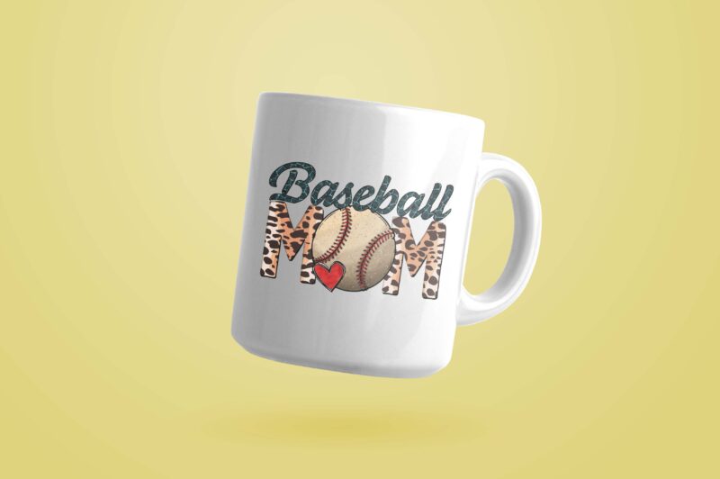 Baseball Mom Mothers Day Tshirt Design