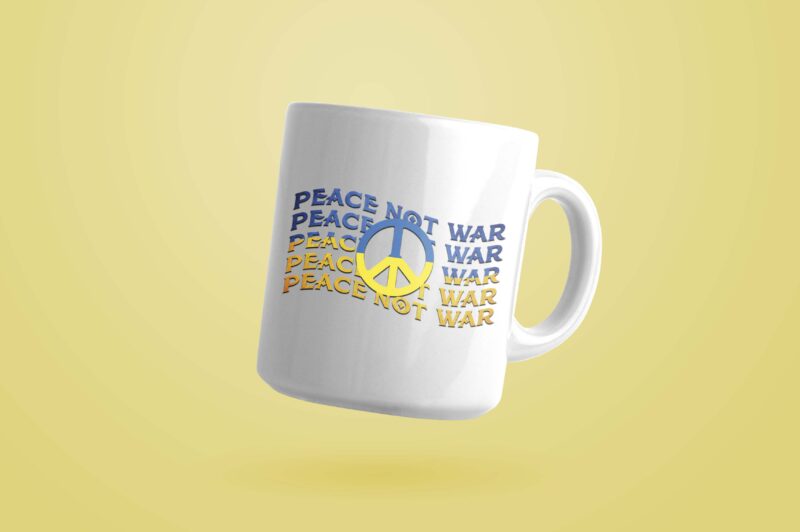 Peace Not War Tshirt Design