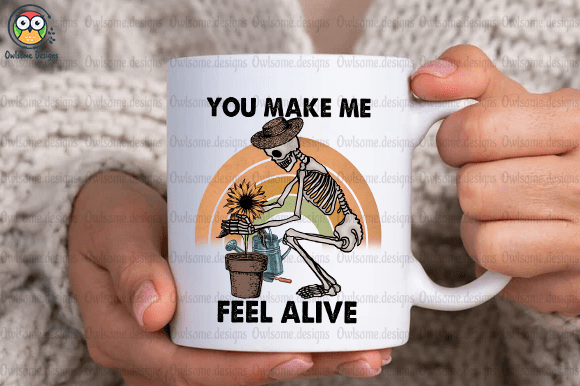 You Make Me Feel Alive T-Shirt Design