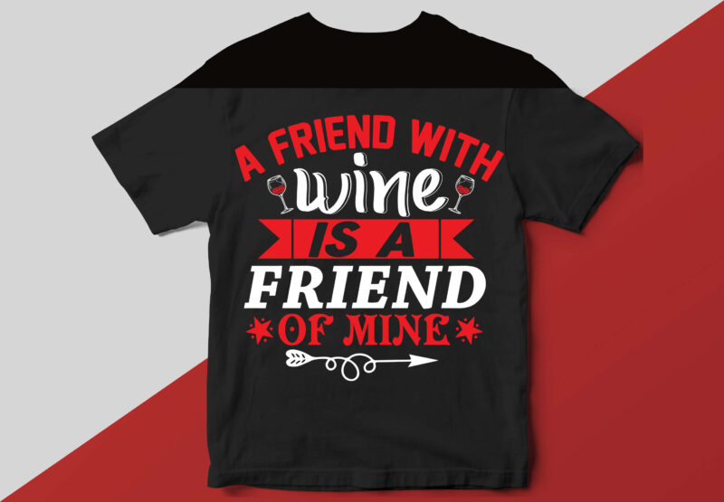 Wine T shirt Design Bundle