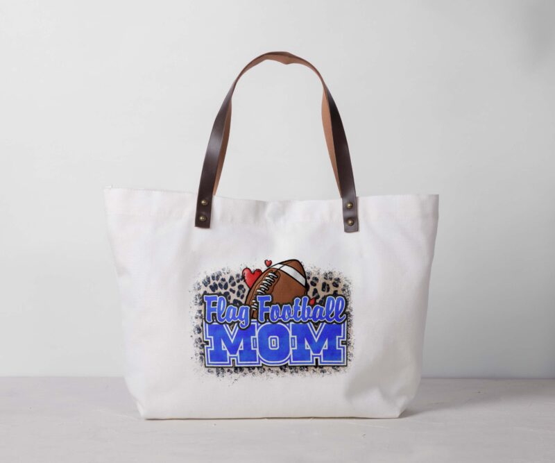 Flag Football Mom Tshirt Design