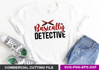 Ture Crime SVG T shirt Design Template