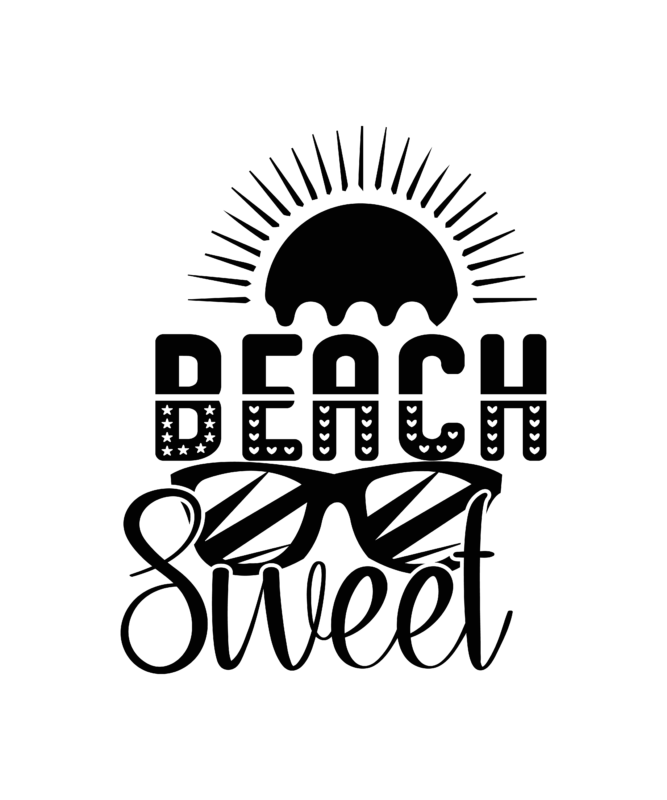 beach Sweet Svg Design