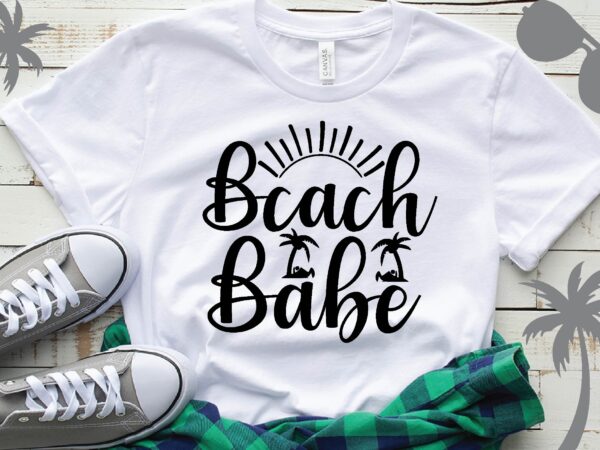 Beach babe t-shirt