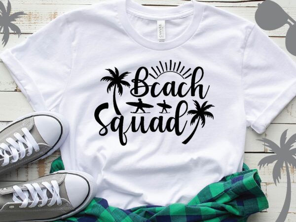 Beach squad t-shirt