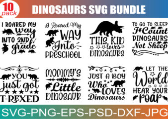 Dinosaur SVG | Dinosaur SVG File | Dinosaur SVG Bundle | Dinosaur Svg Files for Cricut | Dinosaur Clipart | Dino Svg | Vector | Silhouette