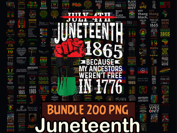 Juneteenth png bundle, juneteenth black americans independence 1865 png, black history png, black flag pride png, freedom justice png vector clipart