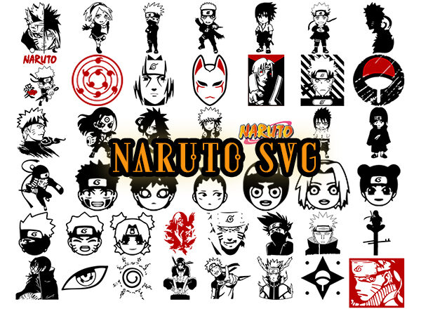 Naruto svg, naruto png, naruto svg bundle, anime svg, anime svg, anime png, bundle svg clipart T shirt vector artwork