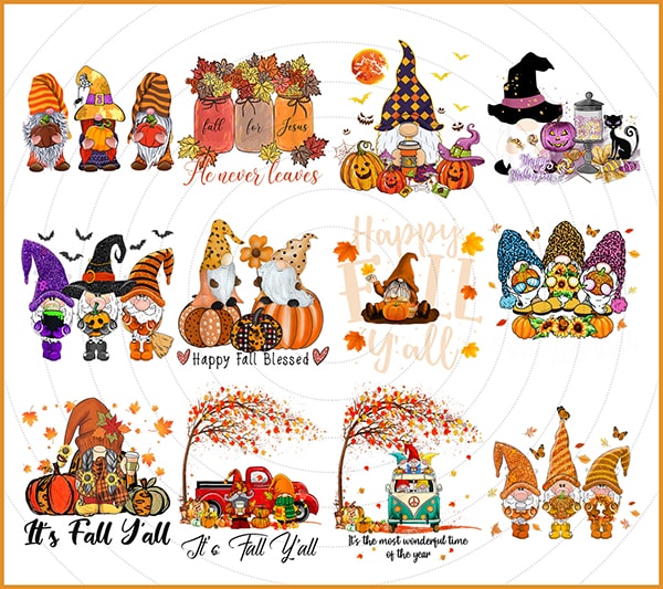 Gnome all png bundles,Peace love gnome Png,peace love Fall PNG,Gnome Halloween png,Gnome pumpkin PNG