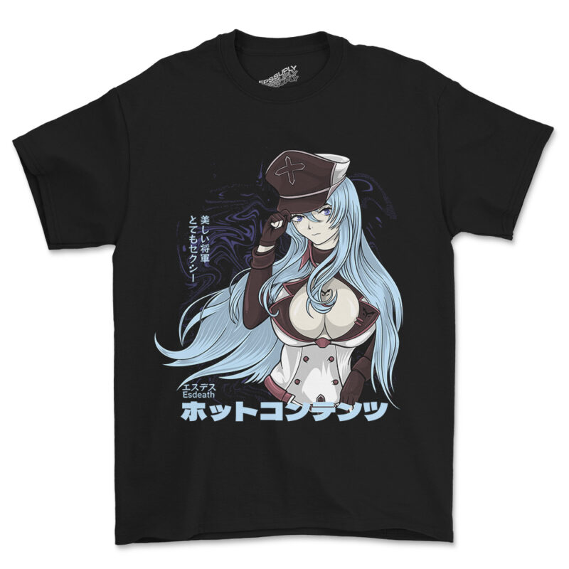 Esdeath waifu anime streetwear design